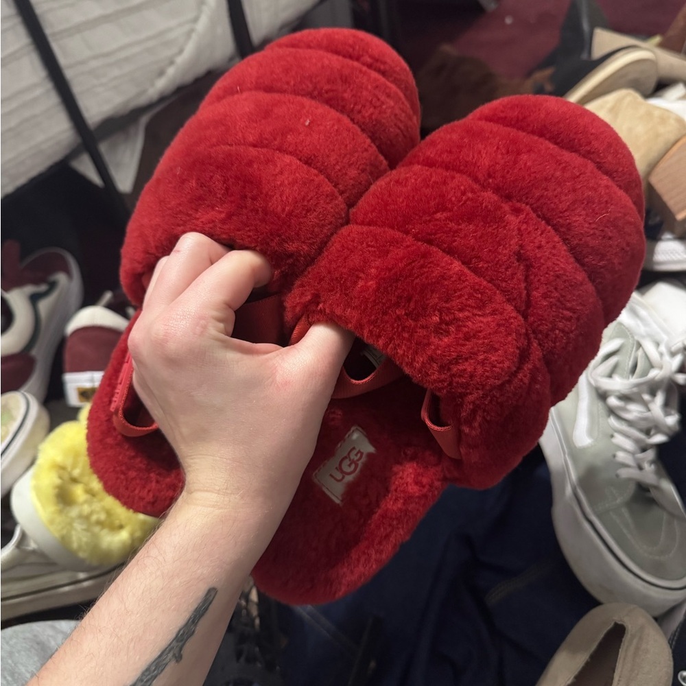 UGG Scarlet Plush Slippers